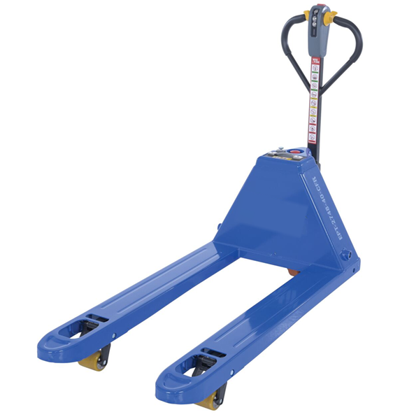 4000lbs Fully-Electric Pallet Jack with Lithium-Ion Battery for Cold Rooms - 27inW x 48inL-1 Electric Pallet Jack for Cold Rooms