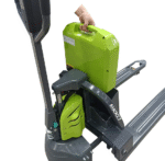 EKKO Walkie Pallet Jack 4000 lb 27" x 48" Lithium-Ion Battery with External Charger